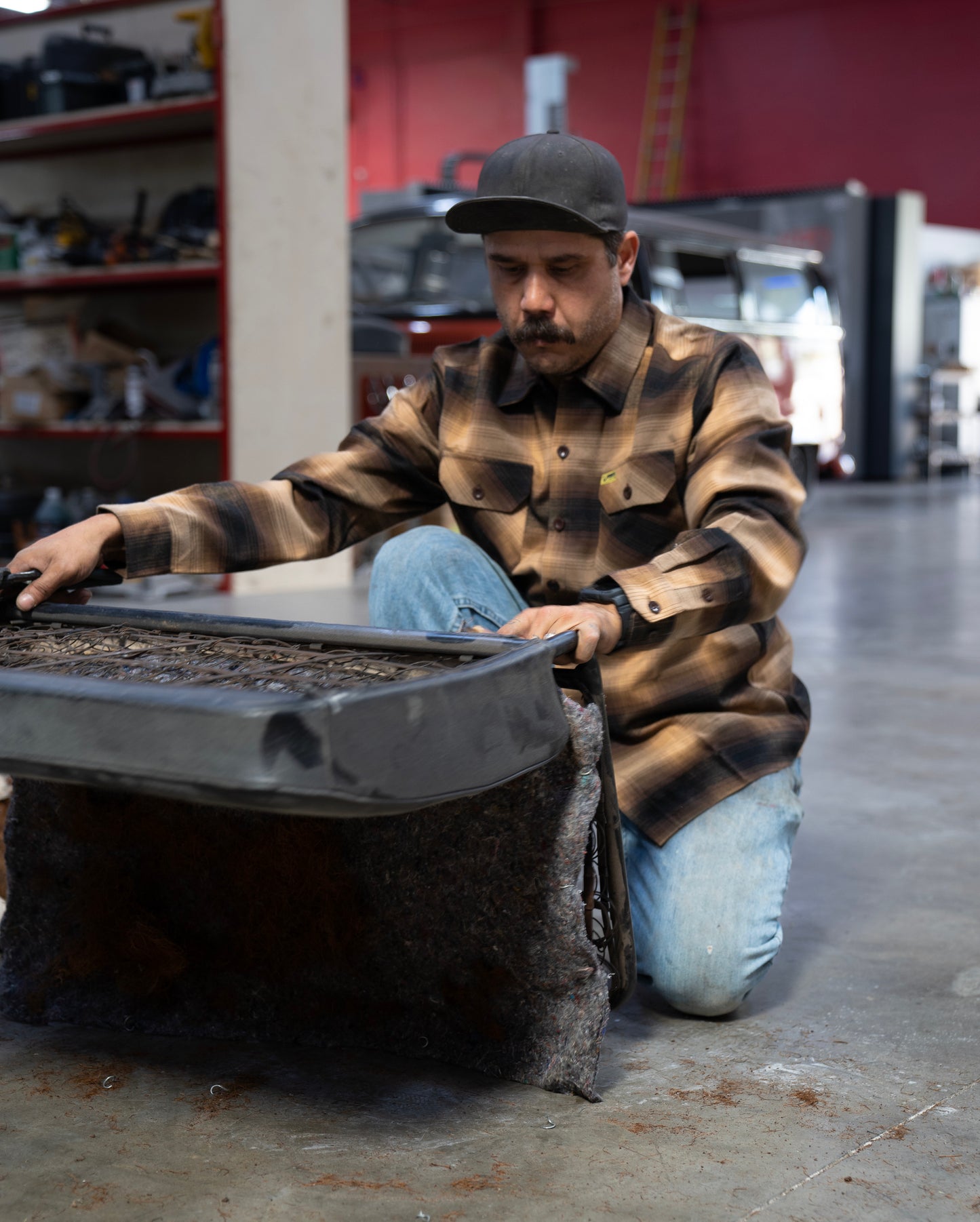 The Original Cascade Flannel - Burnt Khaki