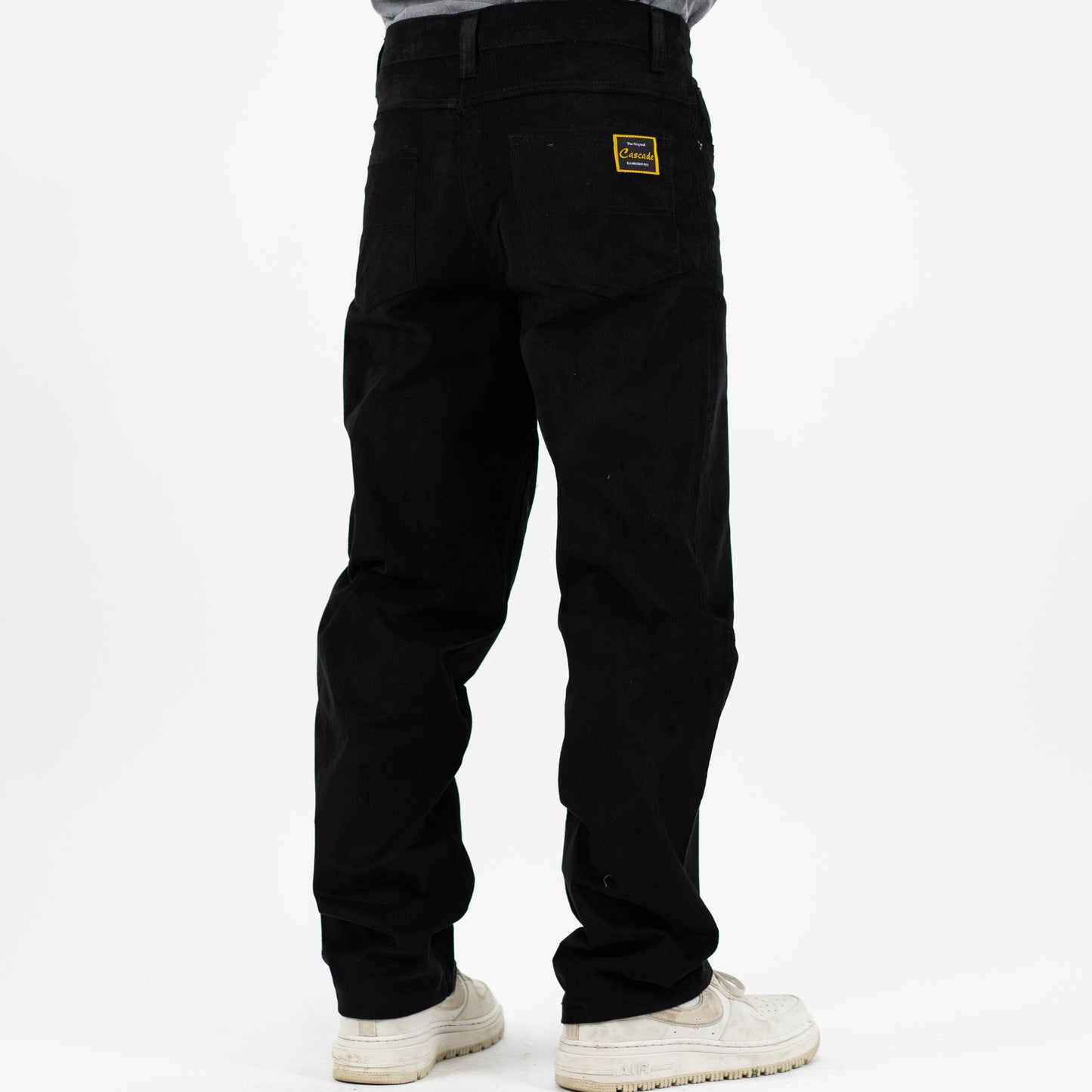The Original Cascade- 5 Pocket Corduroy Pant- Black