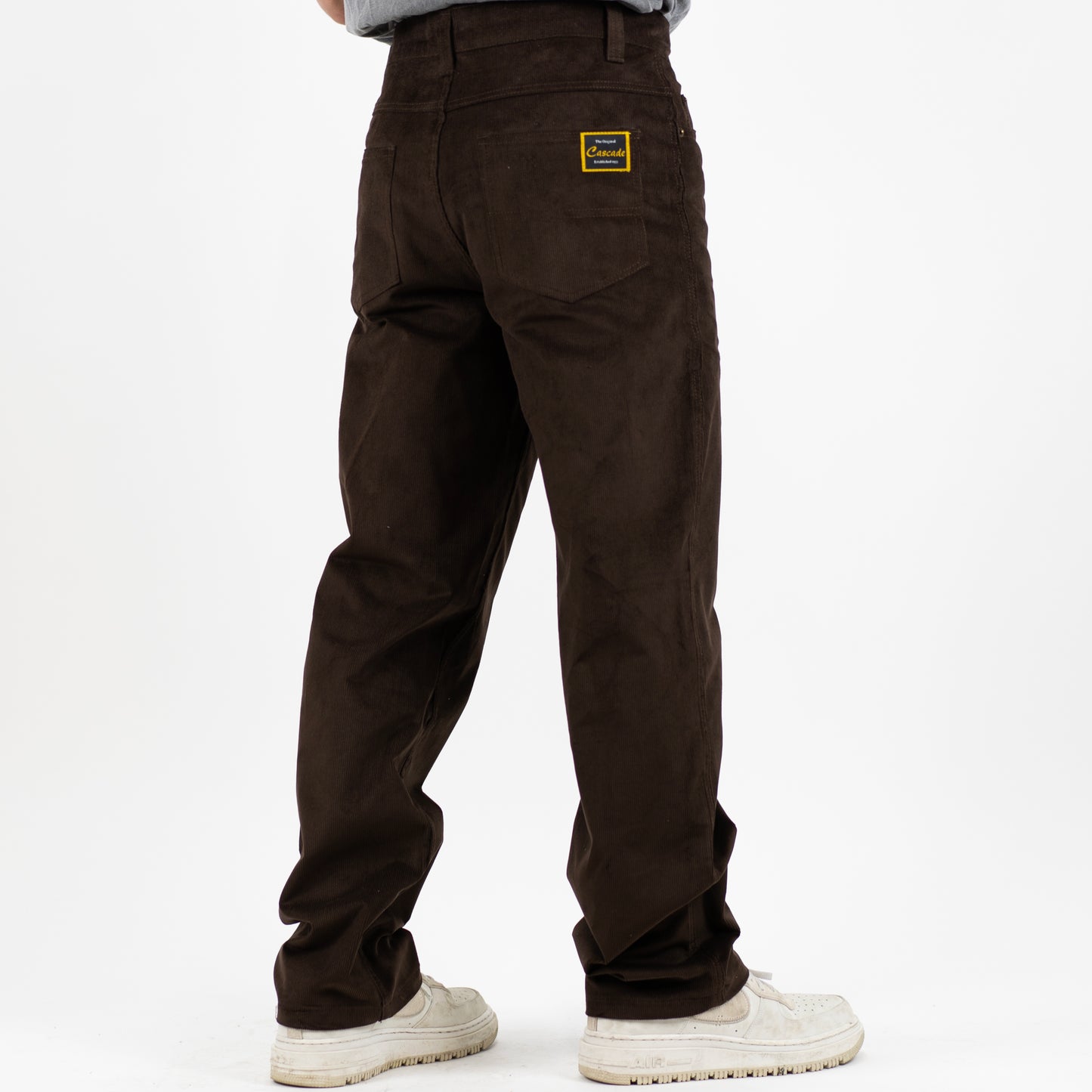 The Original Cascade- 5 Pocket Corduroy Pant- Brown