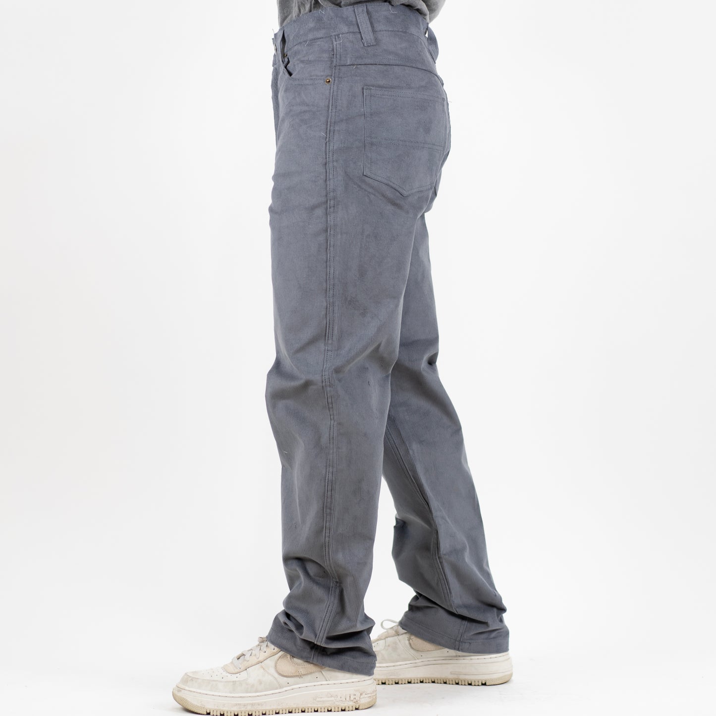 The Original Cascade- 5 Pocket Corduroy Pant- Grey
