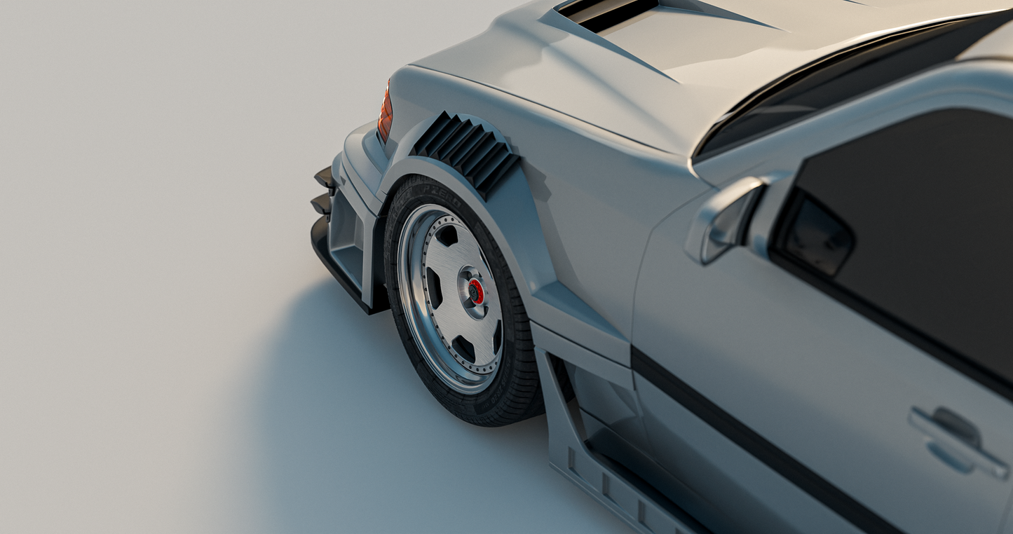 Vented Front Fenders