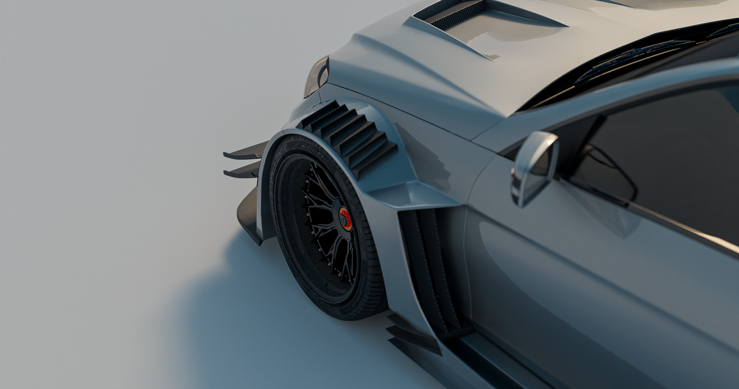 Vented Front Fenders