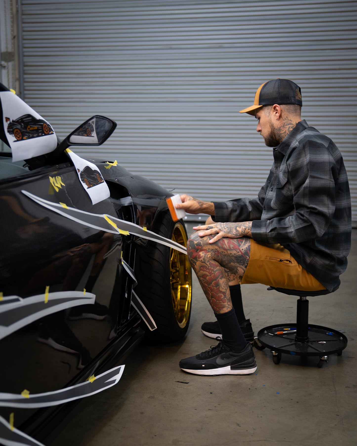 The Original Cascade Flannel - Shadow Black