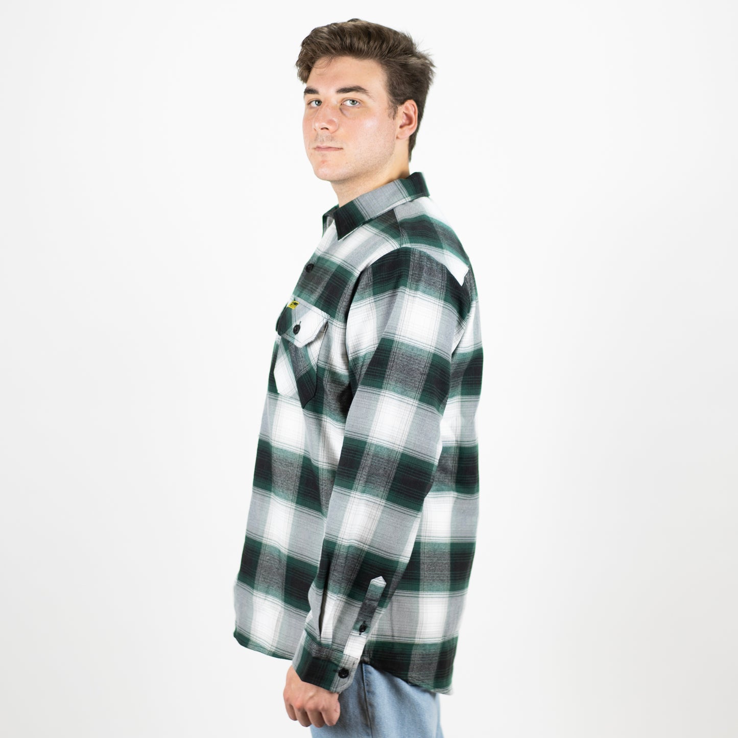 The Original Cascade Flannel - Pine Green