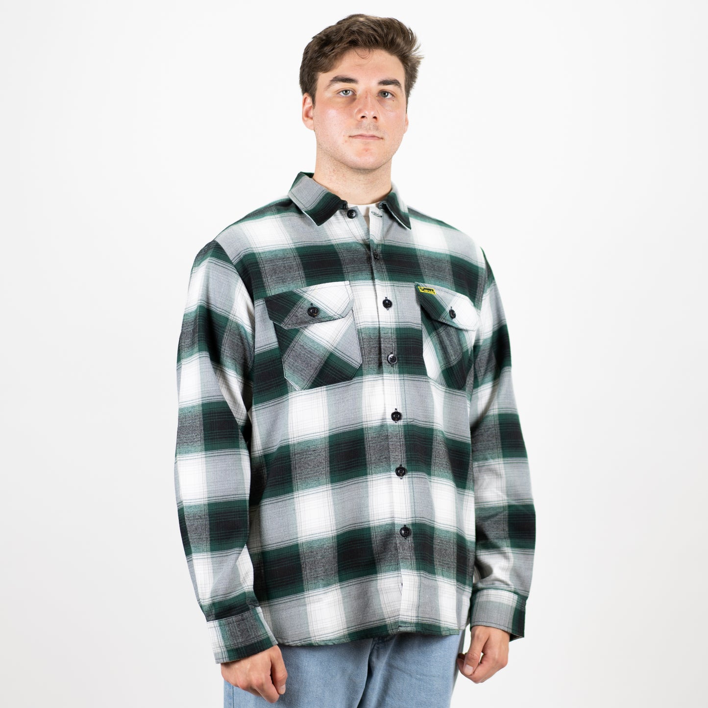 The Original Cascade Flannel - Pine Green
