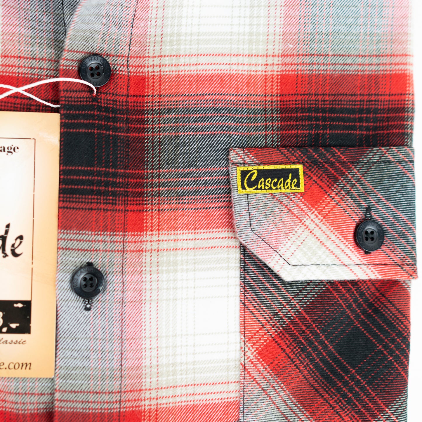 The Original Cascade Flannel - Racing Red