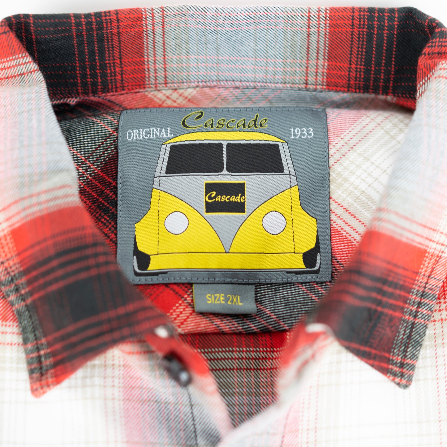 The Original Cascade Flannel - Racing Red