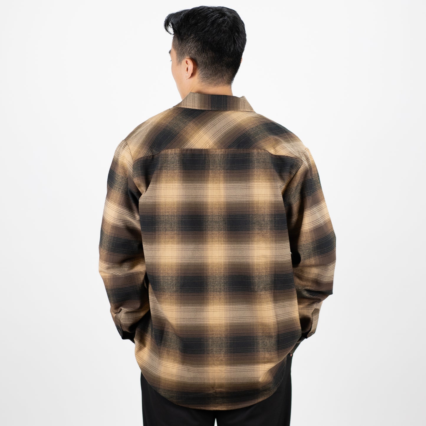 The Original Cascade Flannel - Burnt Khaki