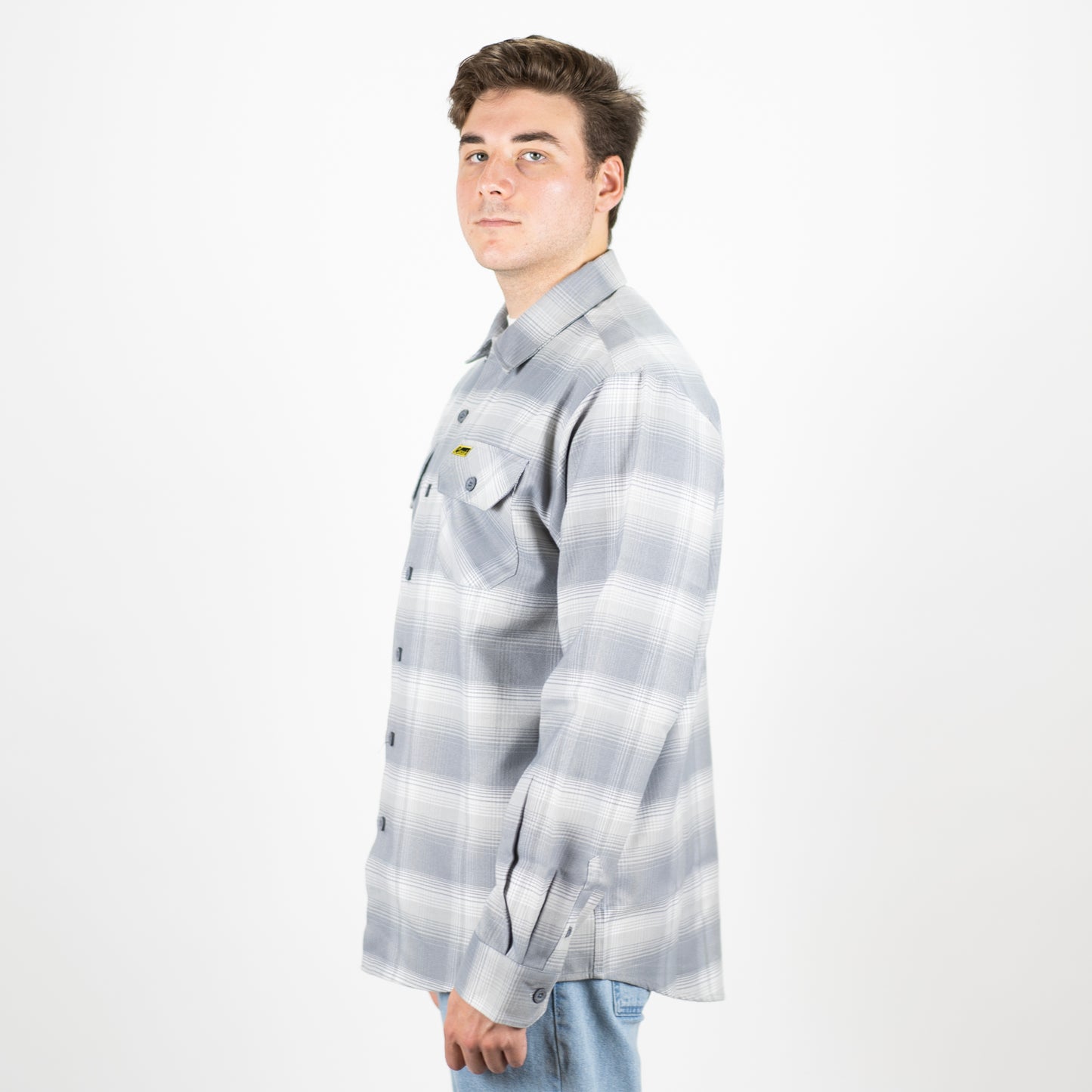 The Original Cascade Flannel - Concrete Grey