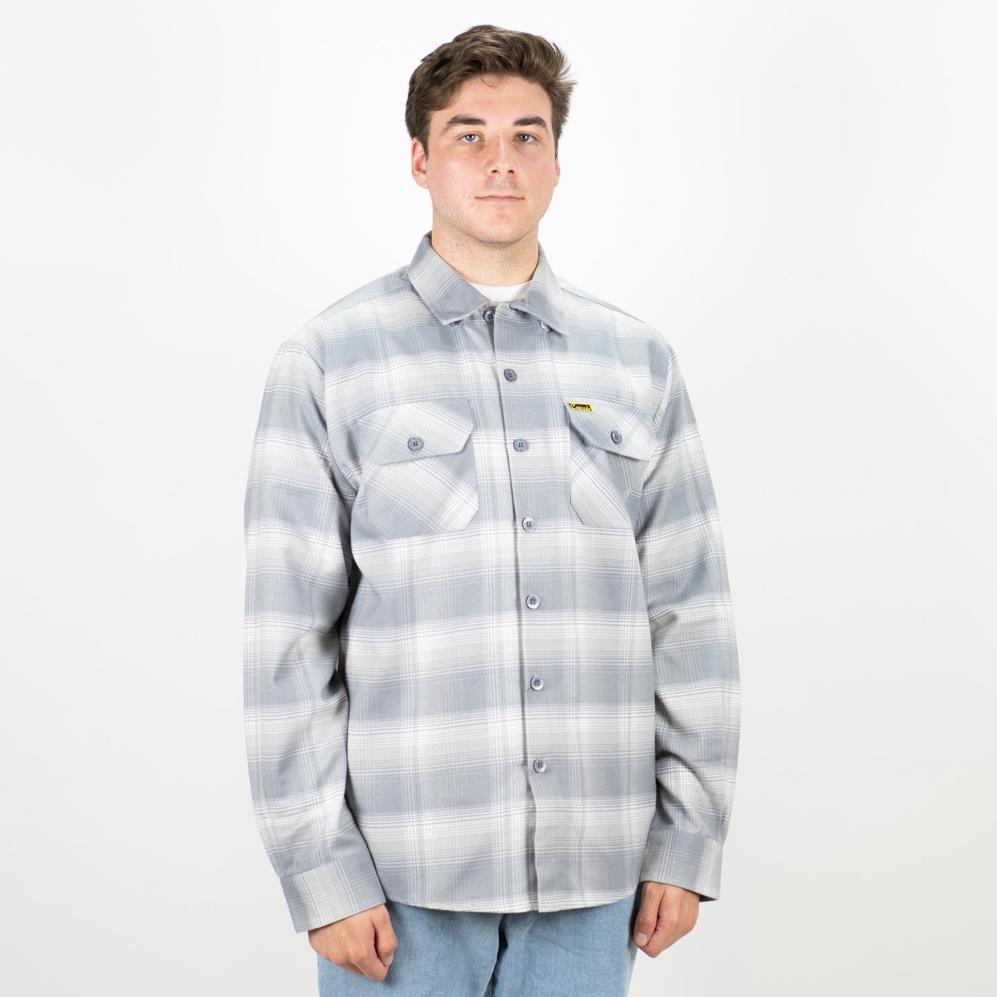 The Original Cascade Flannel - Concrete Grey