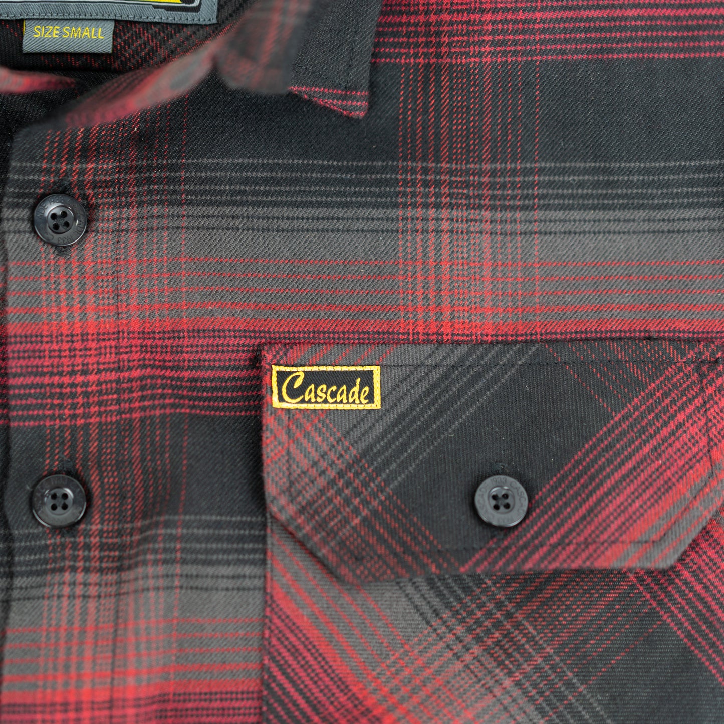 The Original Cascade Flannel - Daredevil Red