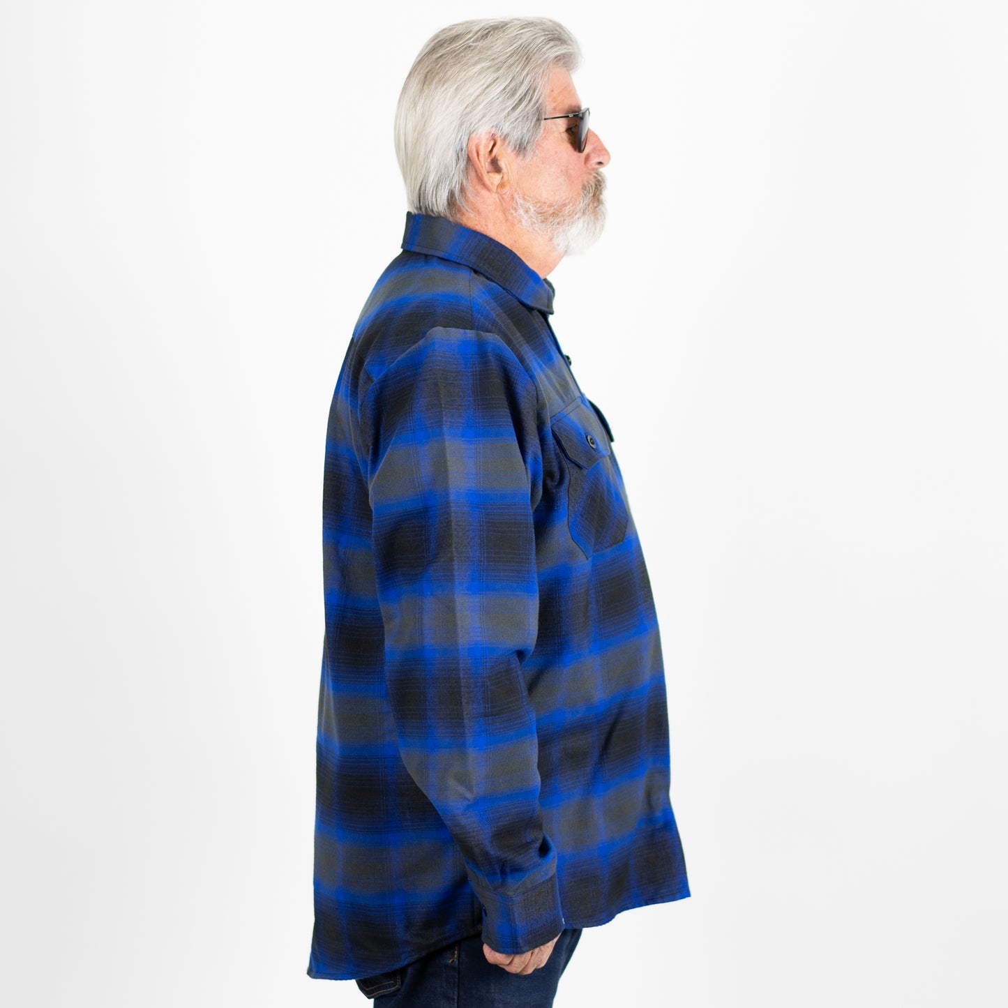 The Original Cascade Flannel - Midnight Blue