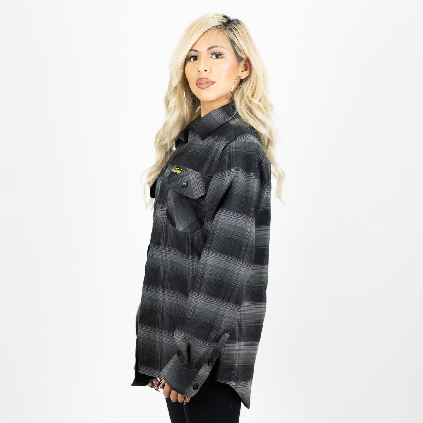 The Original Cascade Flannel - Shadow Black