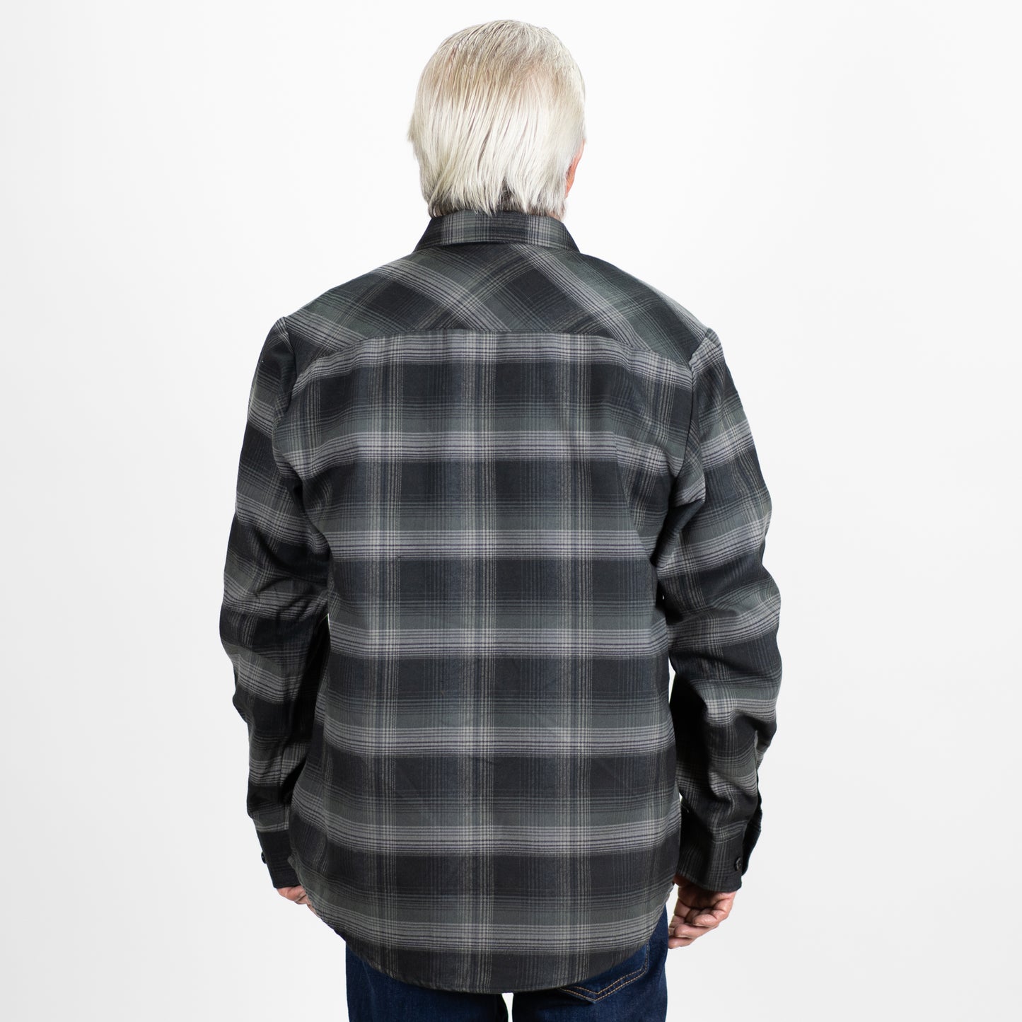 The Original Cascade Flannel - Shadow Black