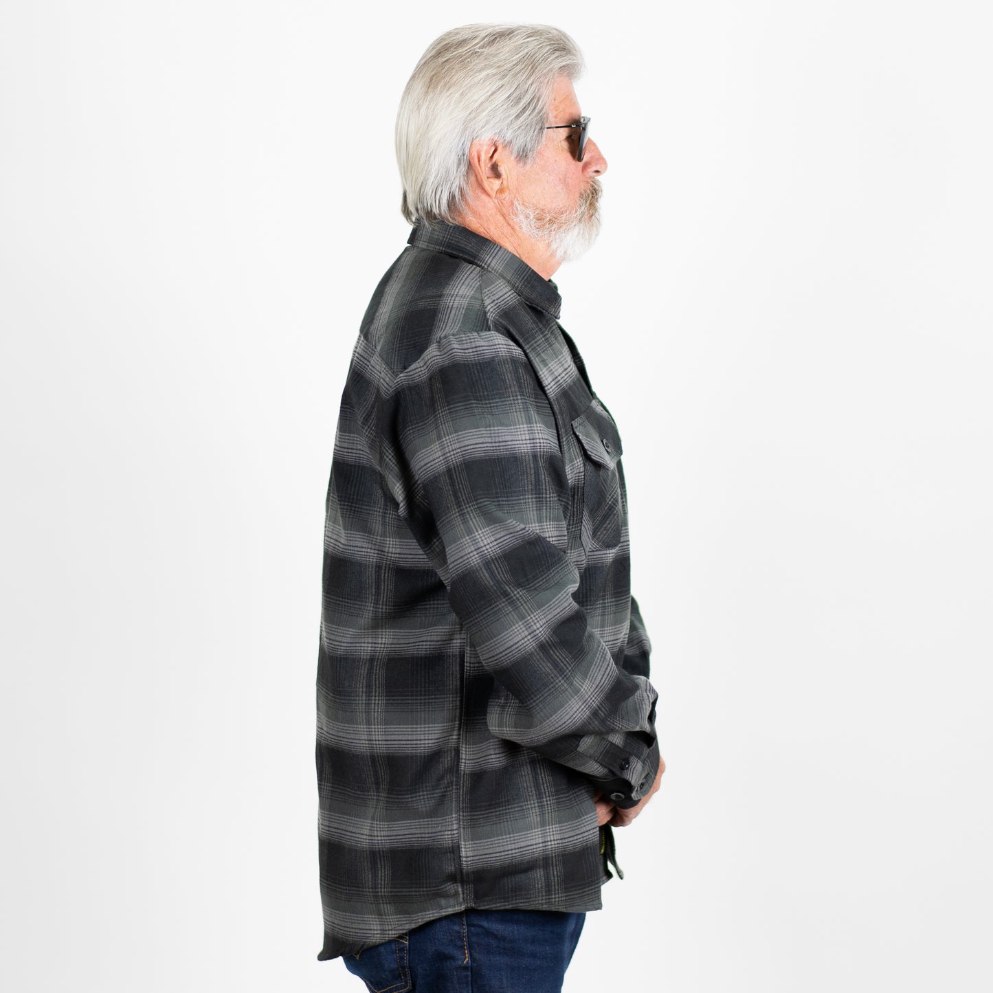 The Original Cascade Flannel - Shadow Black