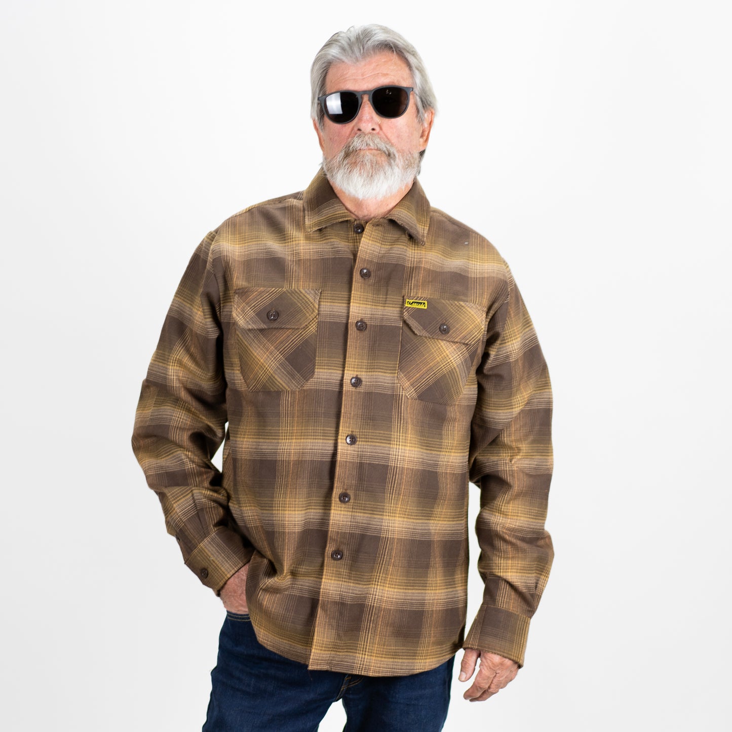 The Original Cascade Flannel - Smokin Brown