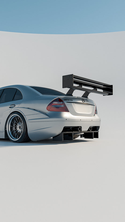 Rear Bumper With Rear Diffuser