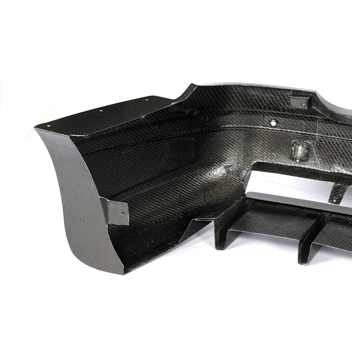 Rear Bumper With Rear Diffuser