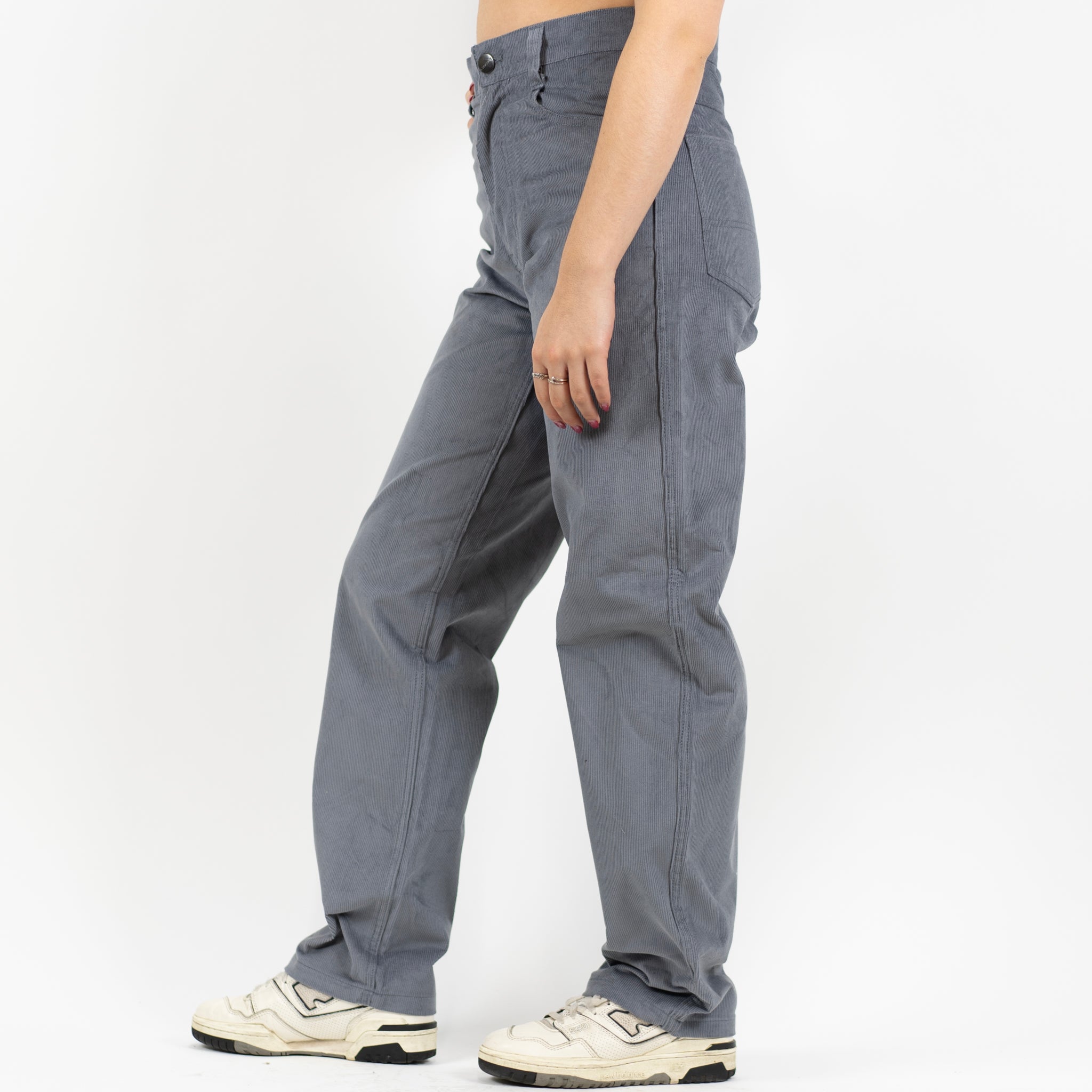 The Original Cascade- 5 Pocket Corduroy Pant- Grey