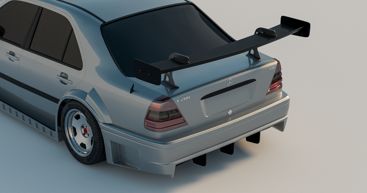 Swan Neck Rear Wing