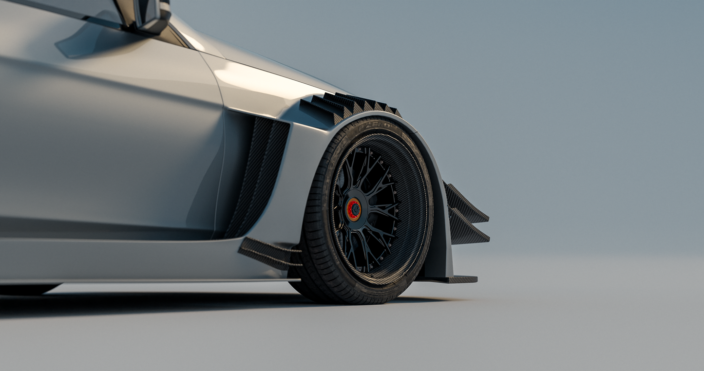 Vented Front Fenders