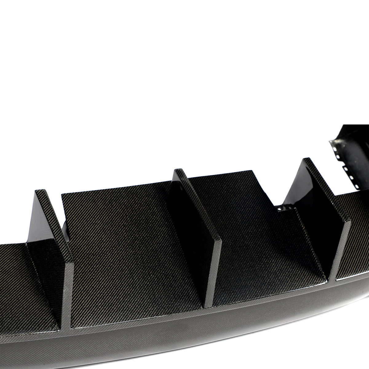 Rear Bumper With Rear Diffuser