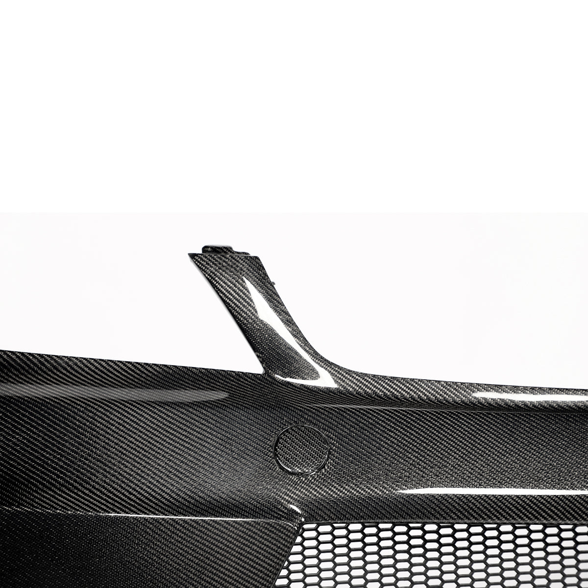 Wide Front Bumper With Extension Lip