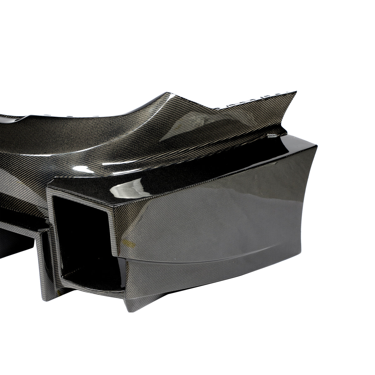Rear Bumper With Rear Diffuser