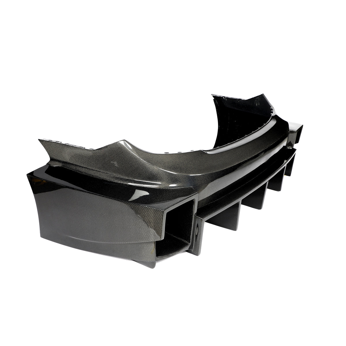Rear Bumper With Rear Diffuser
