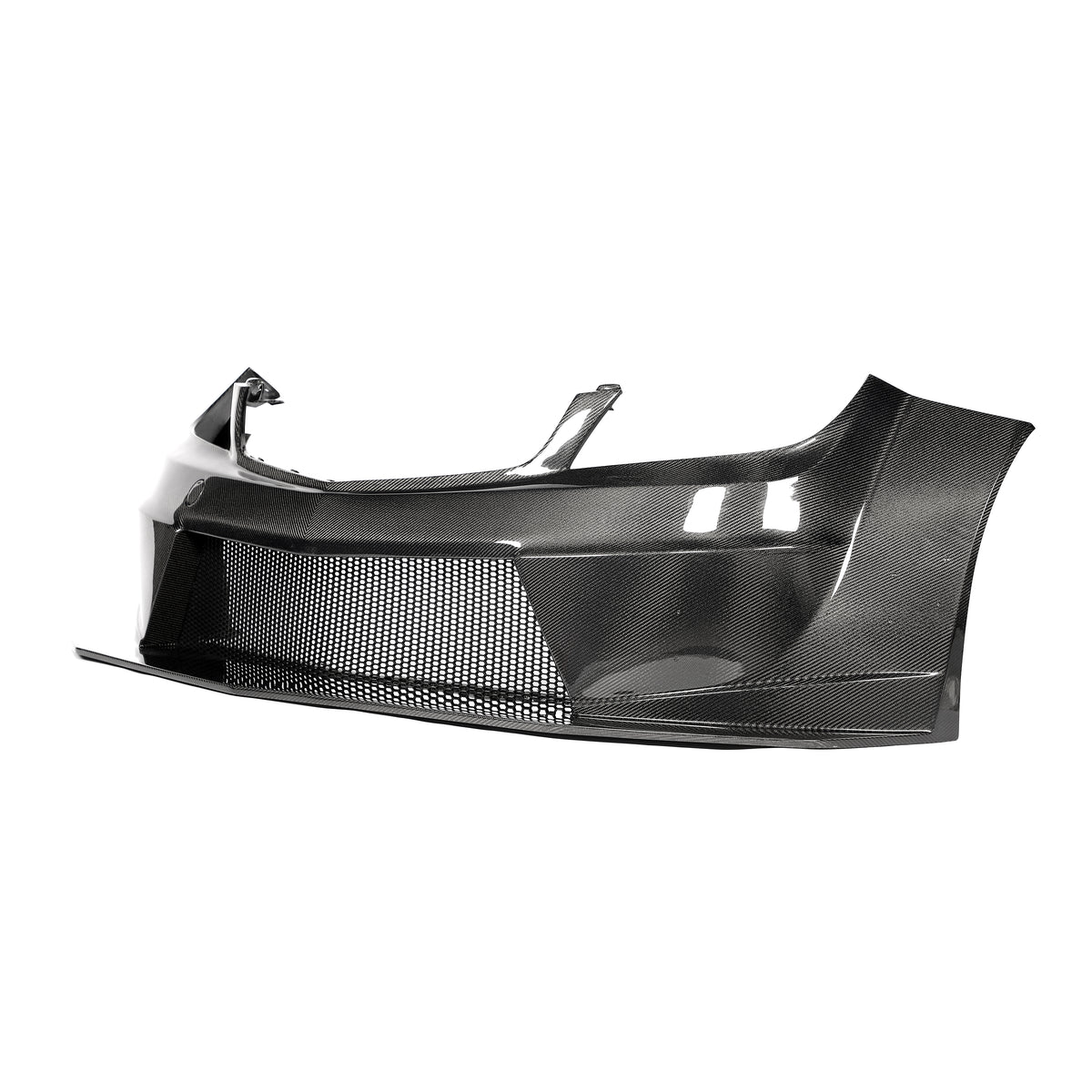 Wide Front Bumper With Extension Lip