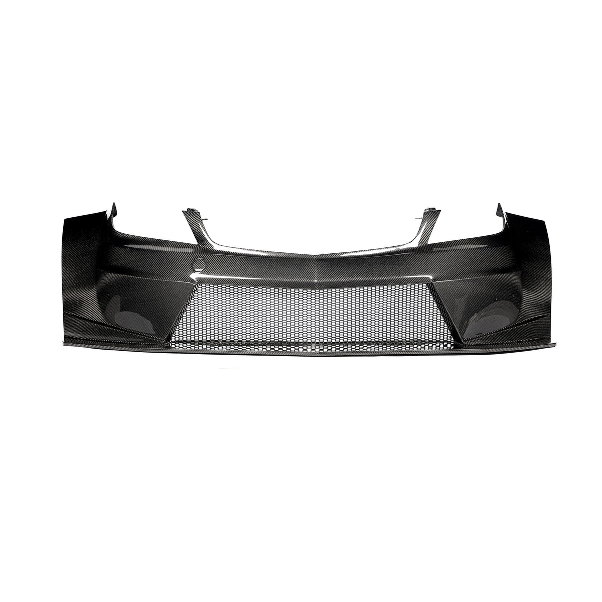 Wide Front Bumper With Extension Lip