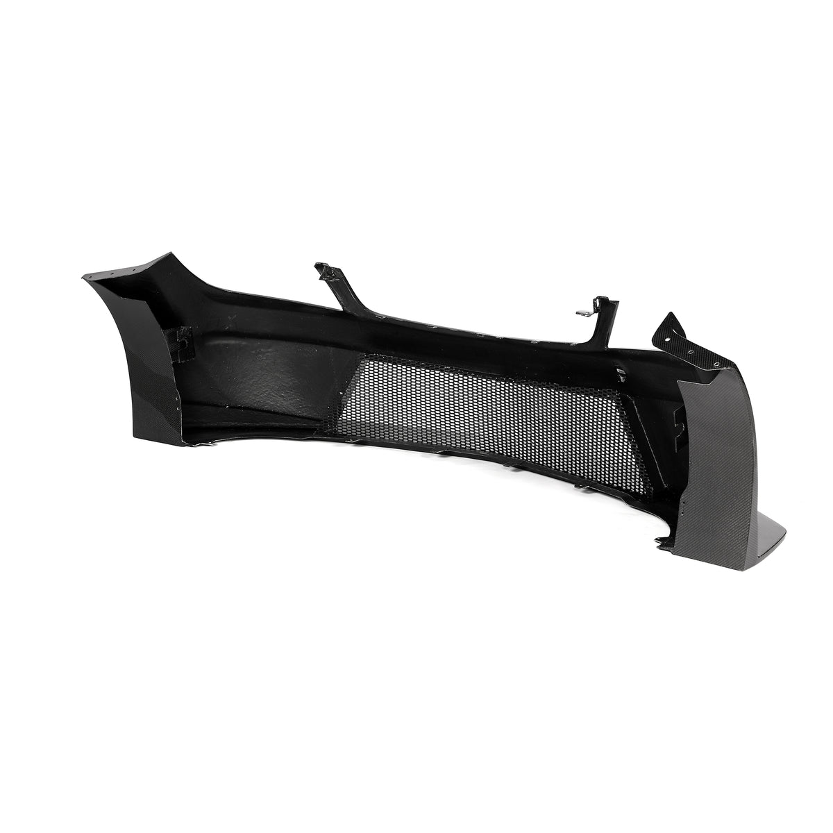 Wide Front Bumper With Extension Lip