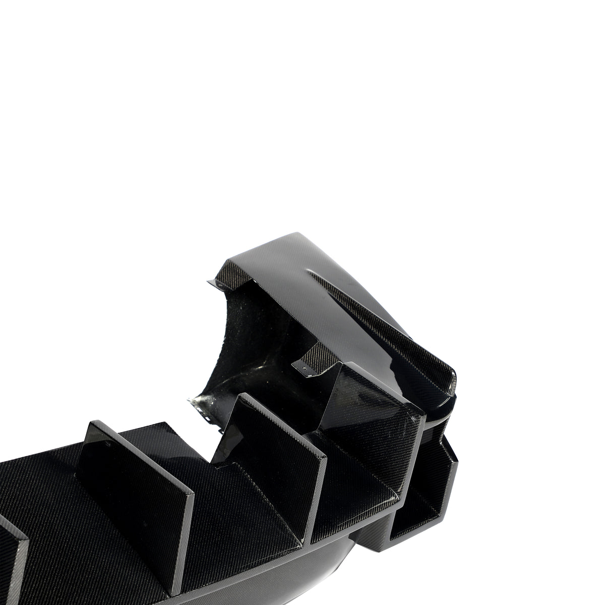 Rear Bumper With Rear Diffuser