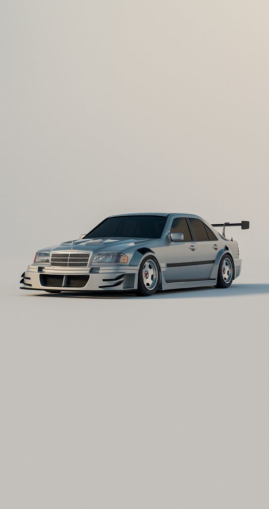 Wide Front Bumper With Extension Lip